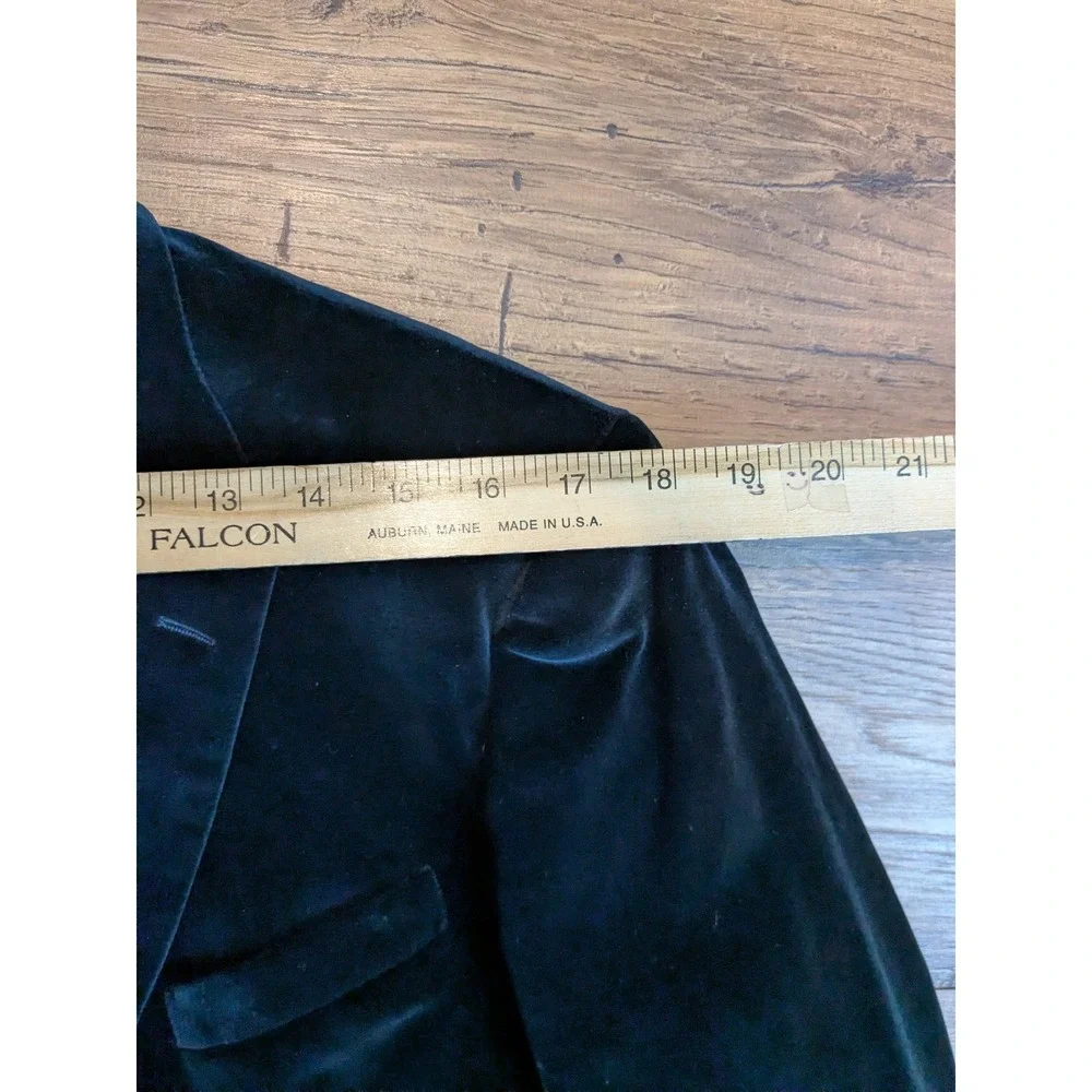 NWOT John Varvatos Mens Bue Velvet Blazer Jacket‎ Made in Italy 40S? READ